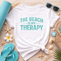 Load image into Gallery viewer, Beach Is My Therapy / Women's Tee